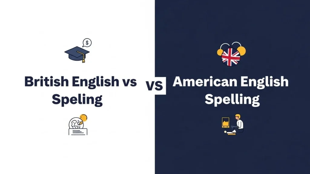 British English vs American English Spelling