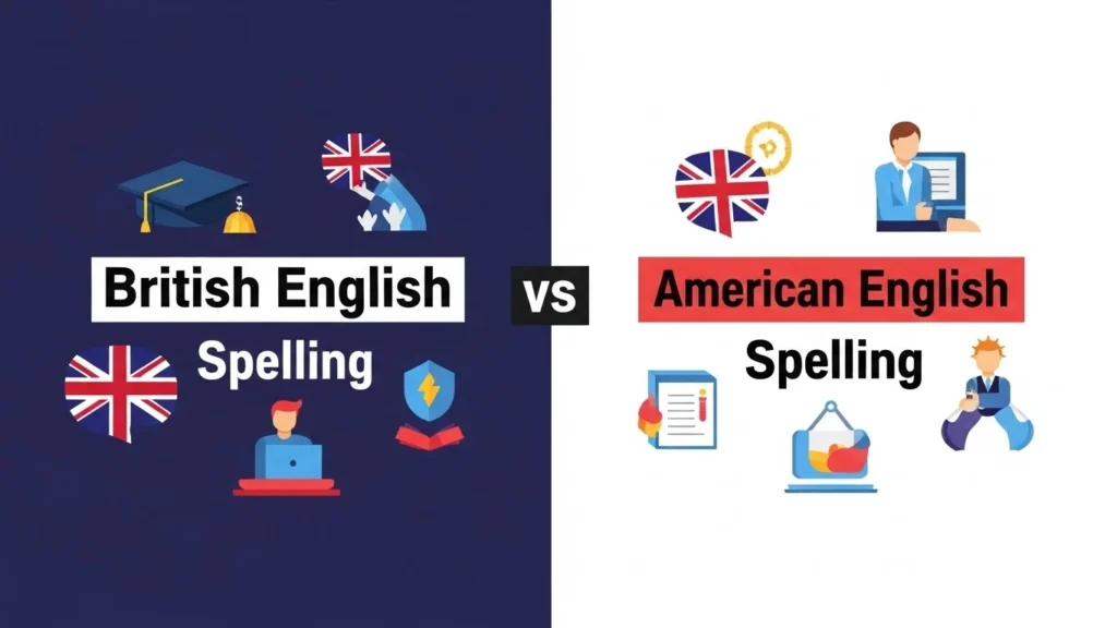 British English vs American English Spelling