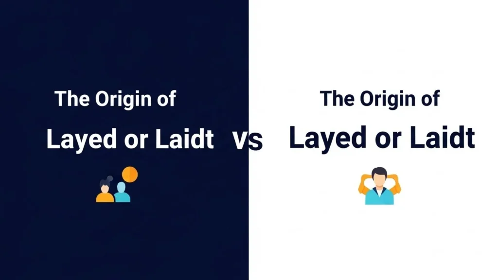 The Origin of Layed or Laidt