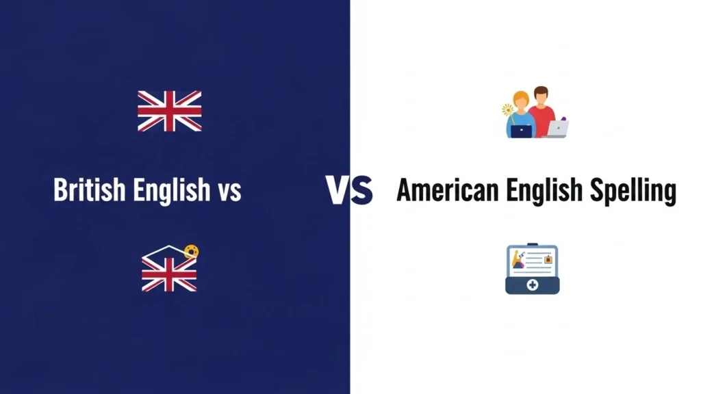 British English vs American English Spelling