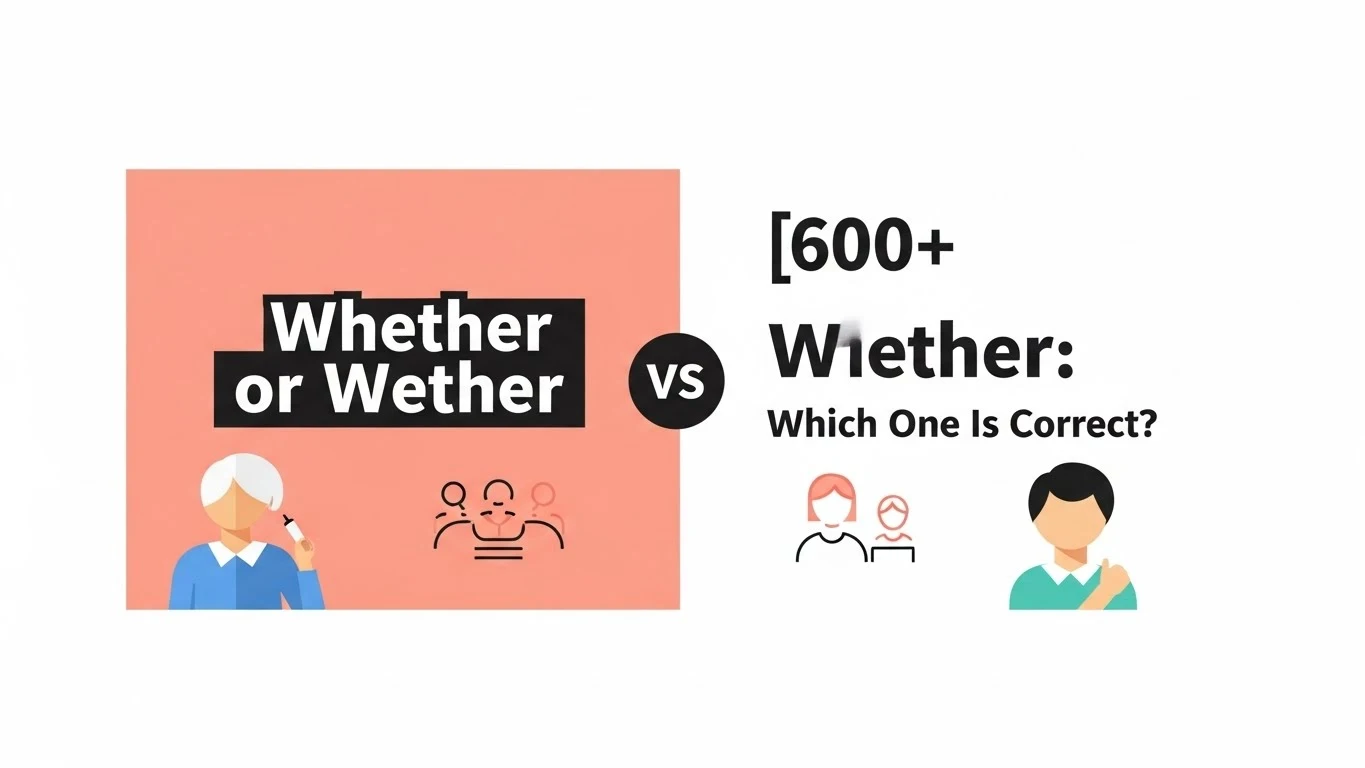 whether or wether