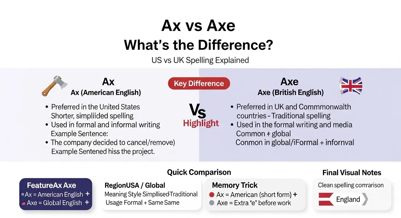 ax or axe