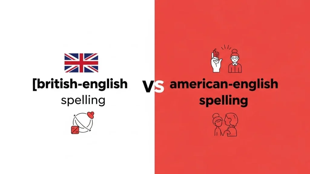 British English vs American English Spelling