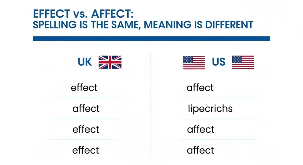British English vs American English Spelling