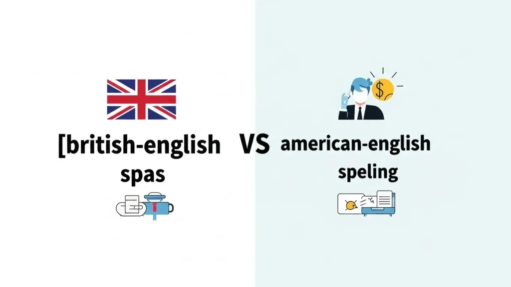 British English vs American English Spelling