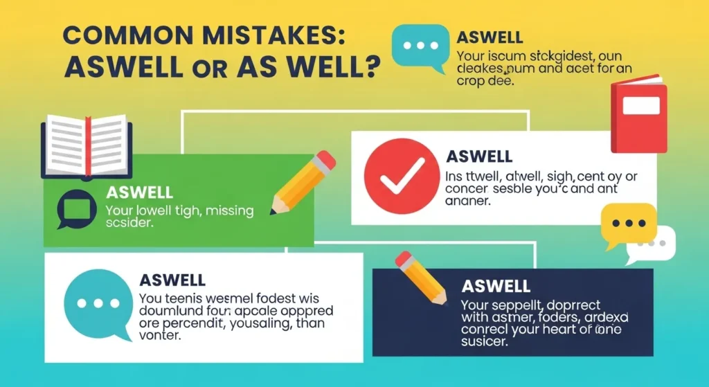 Common Mistakes with Aswell or As Well