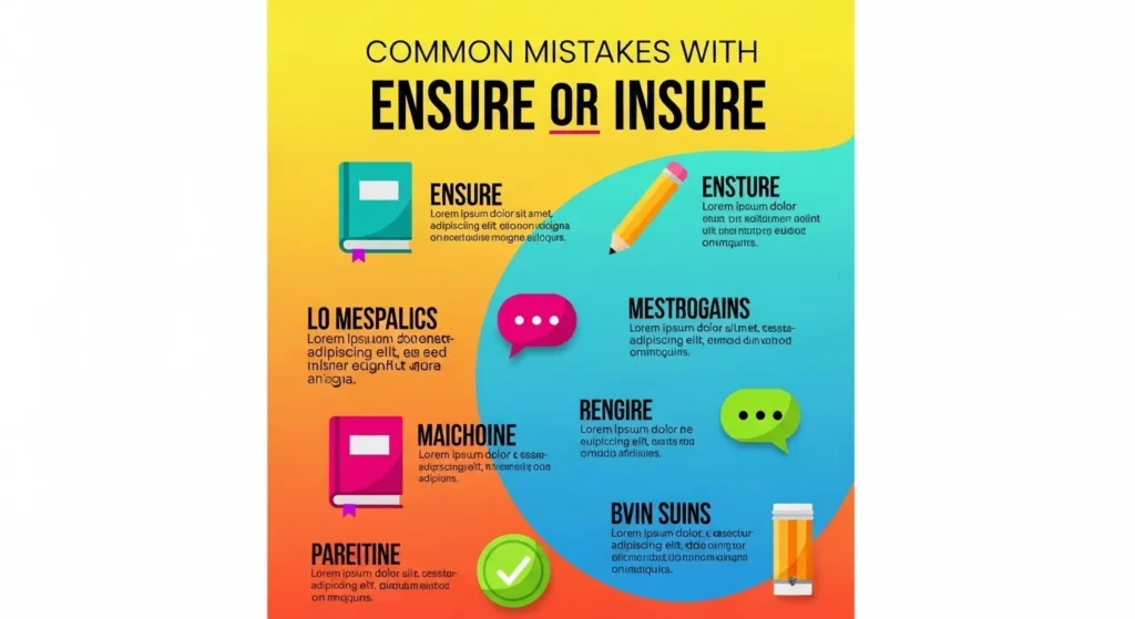 Common Mistakes with Ensure or Insure