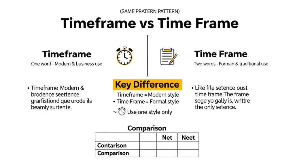Common Mistakes with Timeframe or Time Frame