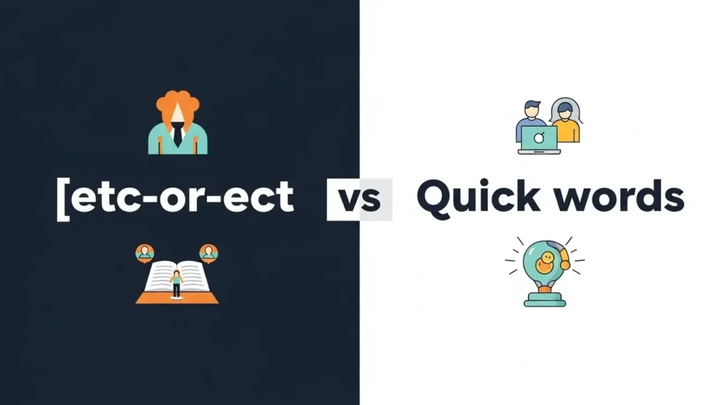 Etc or Ect: Quick Answer