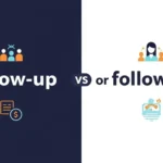 follow up or follow-up