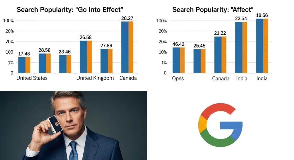 Go Into Effect or Affect: Google Trends & Usage Data