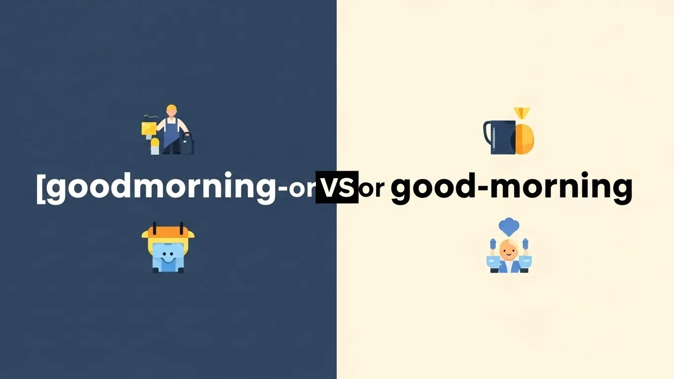 goodmorning or good morning