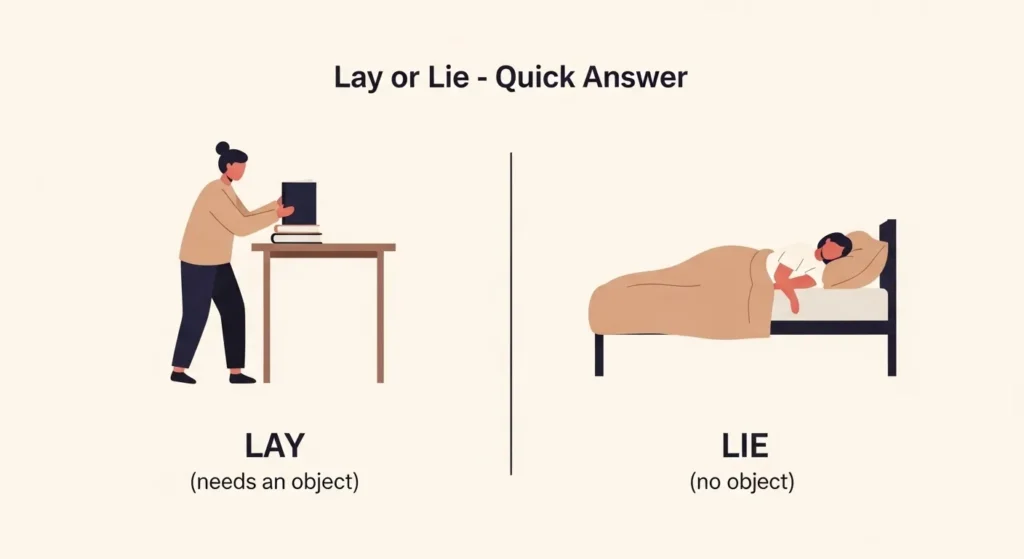 Lay or Lie – Quick Answer