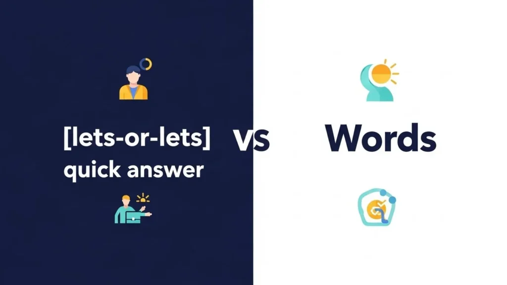 The Origin of Lets or Let’s