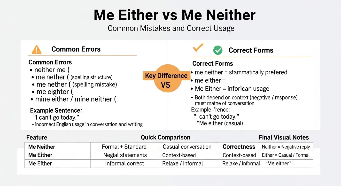 me either or me neither