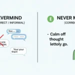 nevermind or never mind