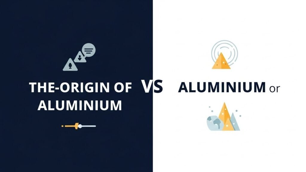 The Origin of Aluminum or Aluminium