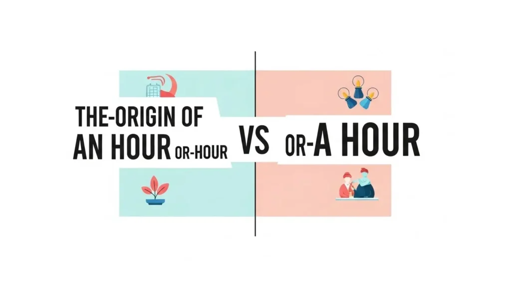 The Origin of An Hour or A Hour