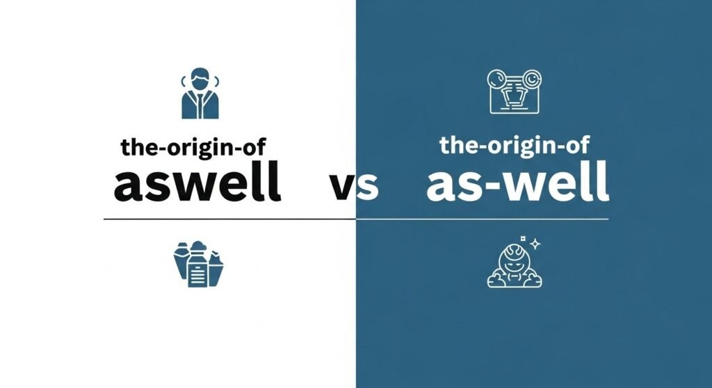 The Origin of Aswell or As Well