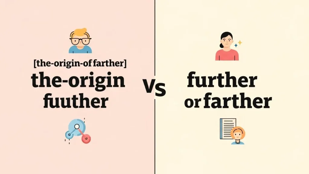 The Origin of Further or Farther