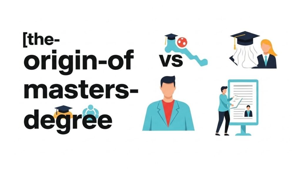 The Origin of Master's Degree
