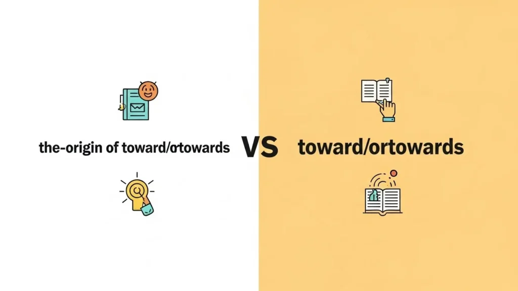 The Origin of Toward or Towards