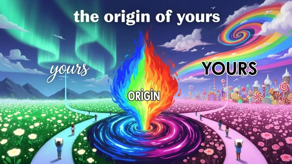 The Origin of Your's or Yours