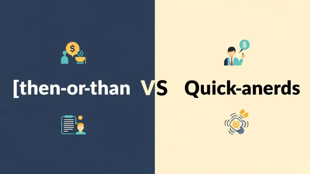 Then or Than: Quick Answer