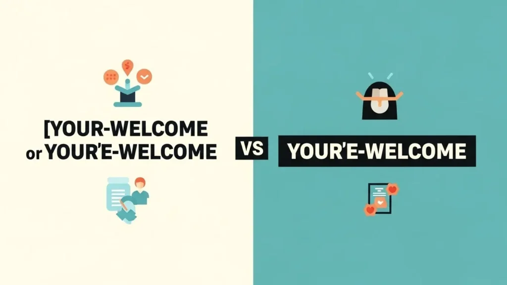 Your Welcome or You're Welcome:Quick Answer