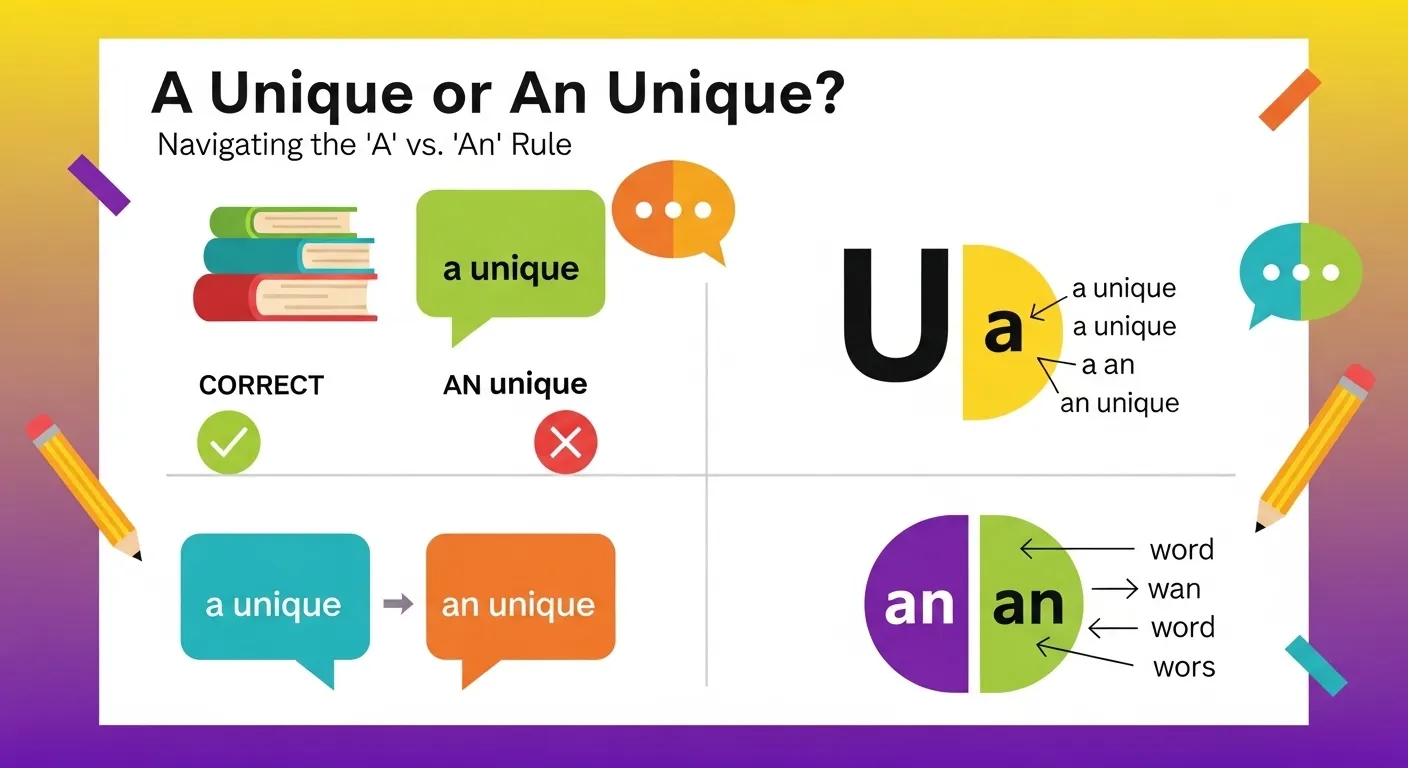 a unique or an unique