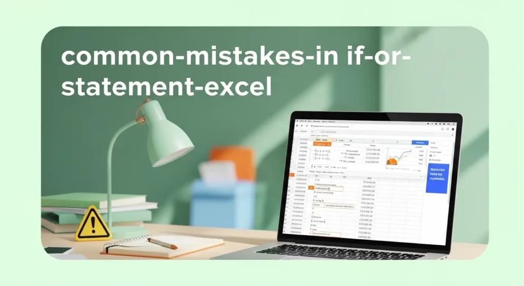 Common Mistakes in IF OR Statement Excel