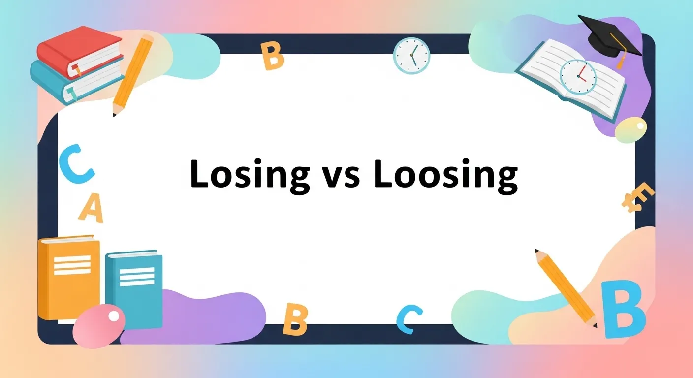 losing or loosing