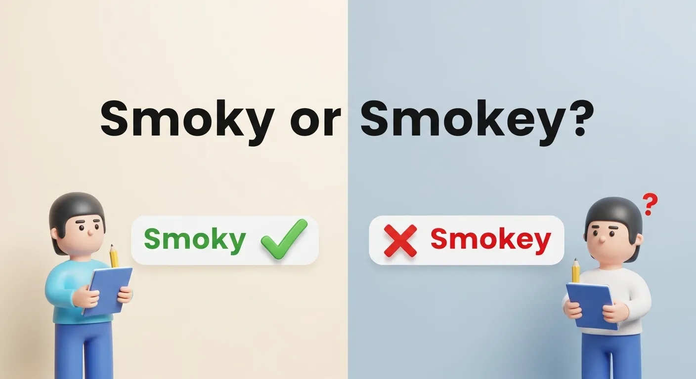 smoky or smokey