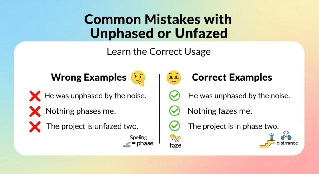 ⚠️ Common Mistakes with Unphased or Unfazed