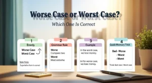 worse case or worst case