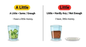 a little vs little